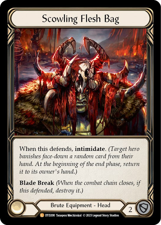 Flesh and Blood TCG: Scowling Flesh Bag image