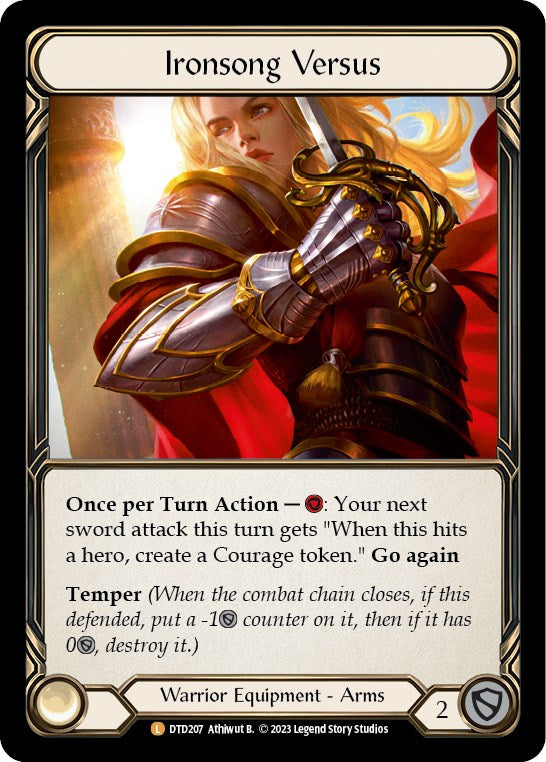 Flesh and Blood TCG: Ironsong Versus image