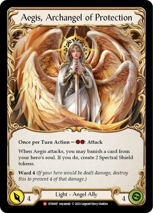 Flesh and Blood TCG: Figment of Protection // Aegis, Archangel of Protection image