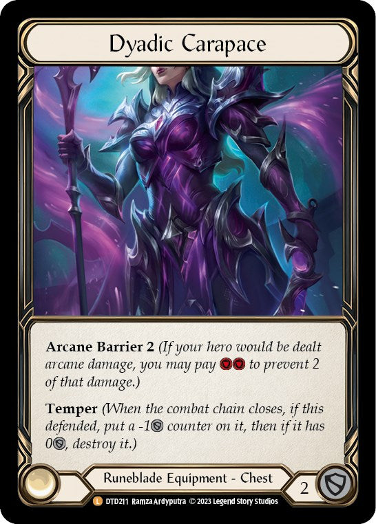 Flesh and Blood TCG: Dyadic Carapace image