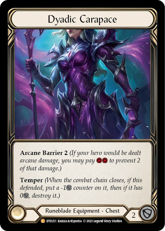 Flesh and Blood TCG: Dyadic Carapace image