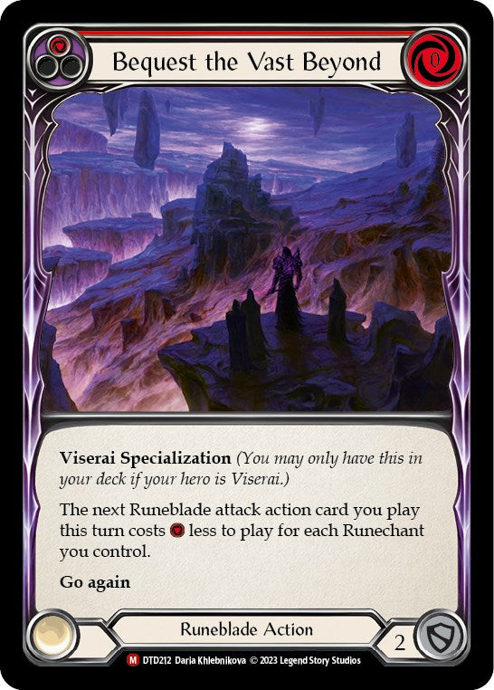 Flesh and Blood TCG: Bequest the Vast Beyond image