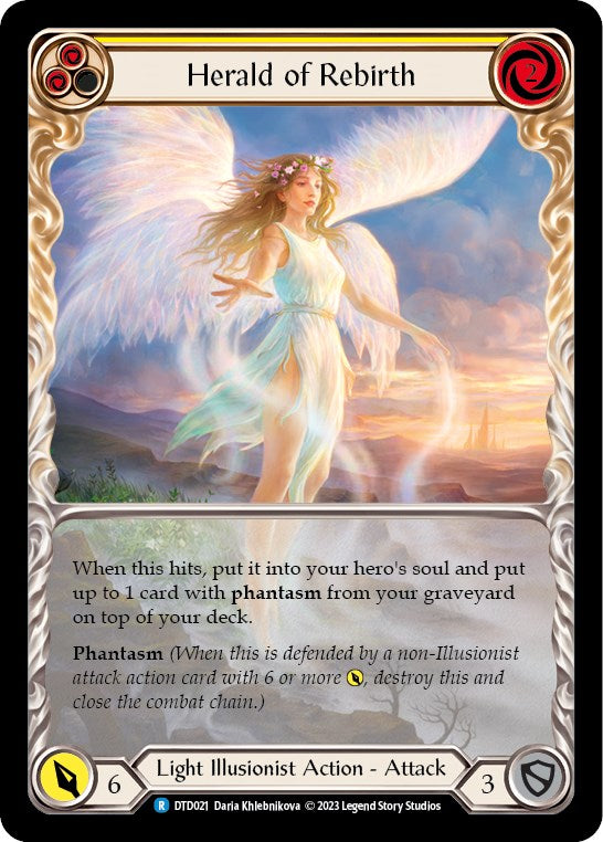 Flesh and Blood TCG: Herald of Rebirth (Yellow) image