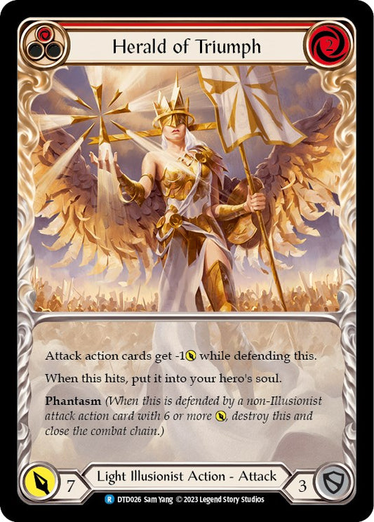 Flesh and Blood TCG: Herald of Triumph (Red) image
