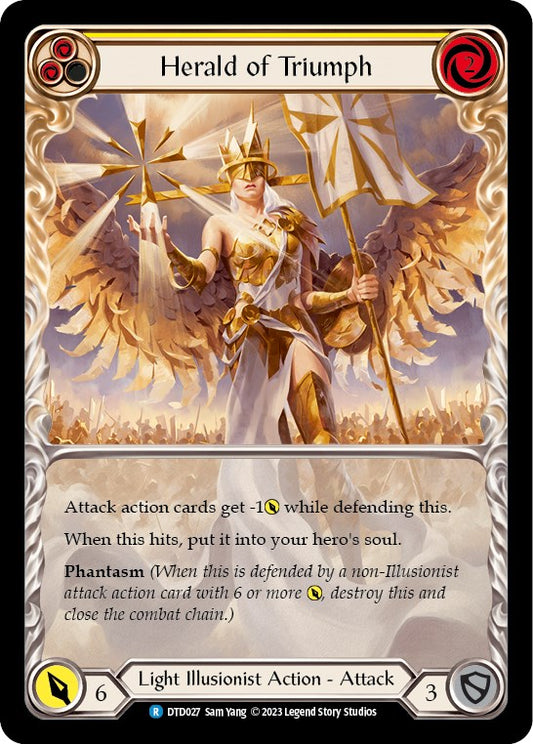 Flesh and Blood TCG: Herald of Triumph (Yellow) image
