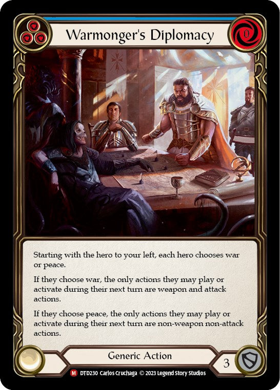 Flesh and Blood TCG: Warmonger's Diplomacy image