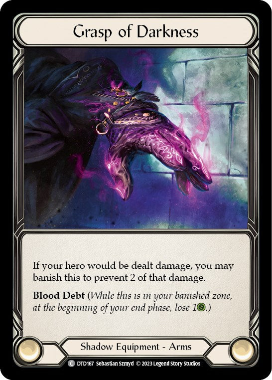 Flesh and Blood TCG: Grasp of Darkness image