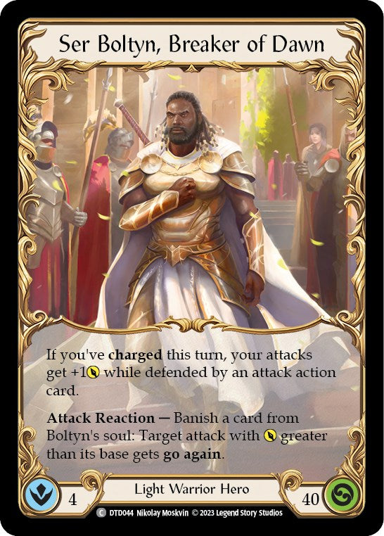 Flesh and Blood TCG: Ser Boltyn, Breaker of Dawn image