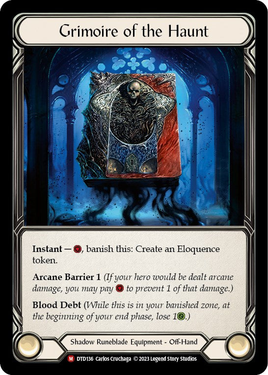 Flesh and Blood TCG: Grimoire of the Haunt image