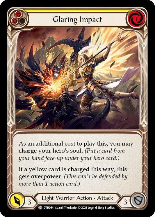Flesh and Blood TCG: Glaring Impact (Yellow) image