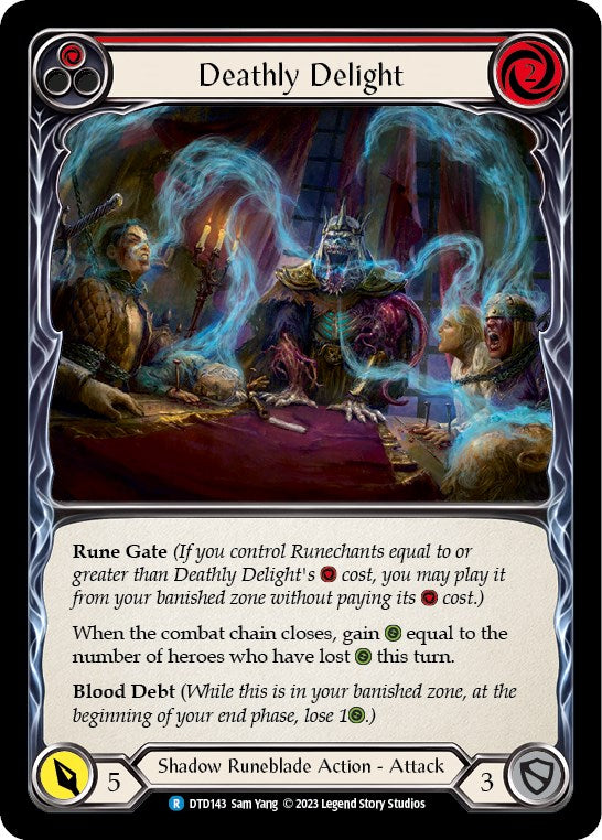 Flesh and Blood TCG: Deathly Delight (Red) image