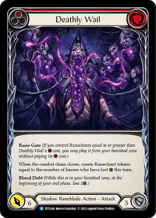Flesh and Blood TCG: Deathly Wail (Red) image