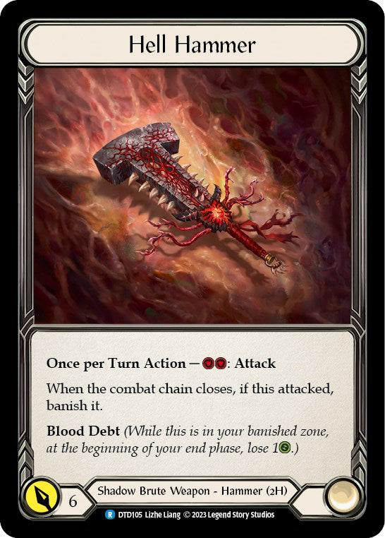 Flesh and Blood TCG: Hell Hammer image