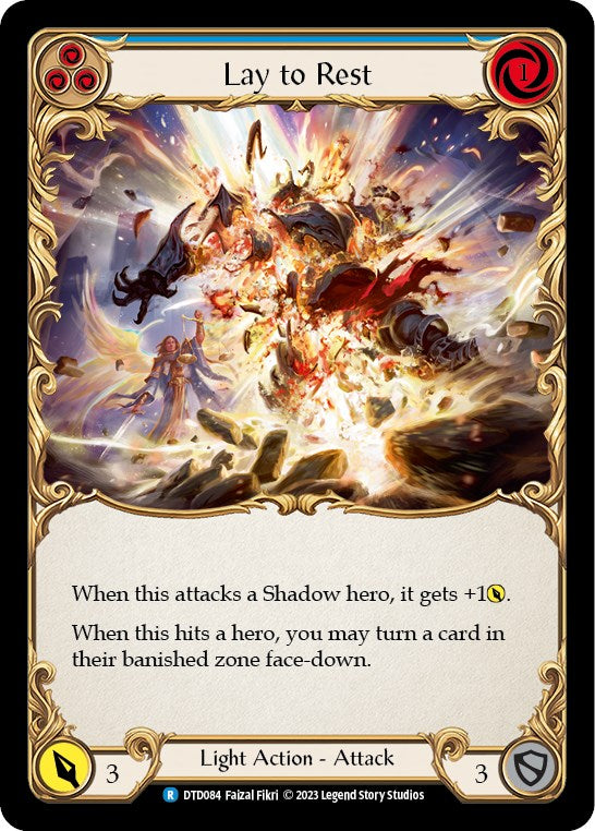 Flesh and Blood TCG: Lay to Rest (Blue) image