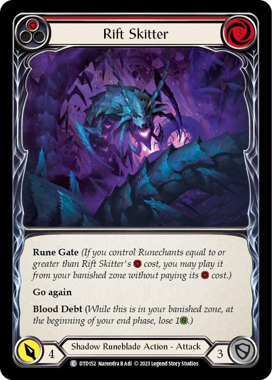 Flesh and Blood TCG: Rift Skitter (Red) image