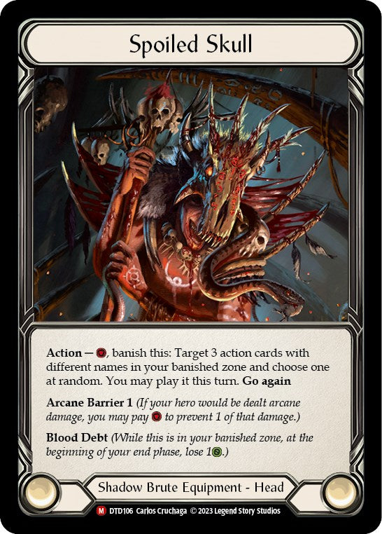 Flesh and Blood TCG: Spoiled Skull image