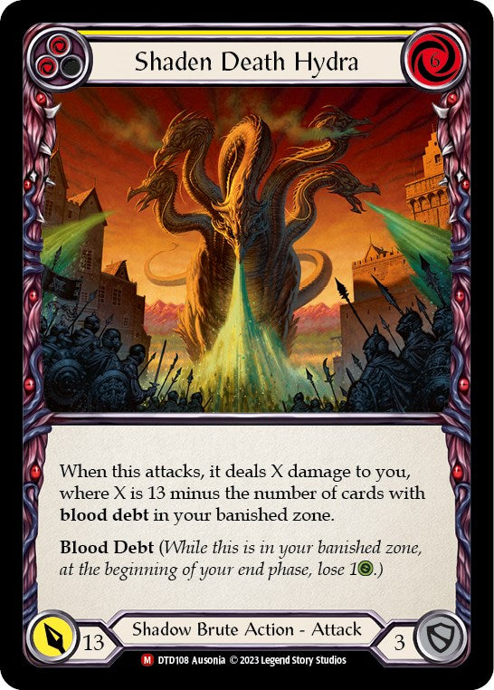 Flesh and Blood TCG: Shaden Death Hydra image