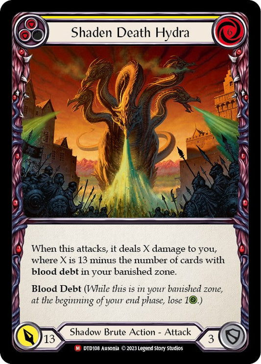 Flesh and Blood TCG: Shaden Death Hydra image
