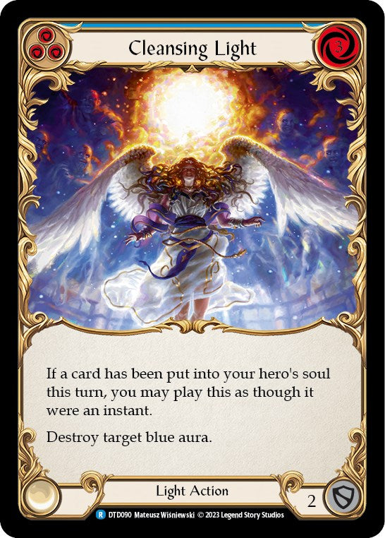 Flesh and Blood TCG: Cleansing Light (Blue) image