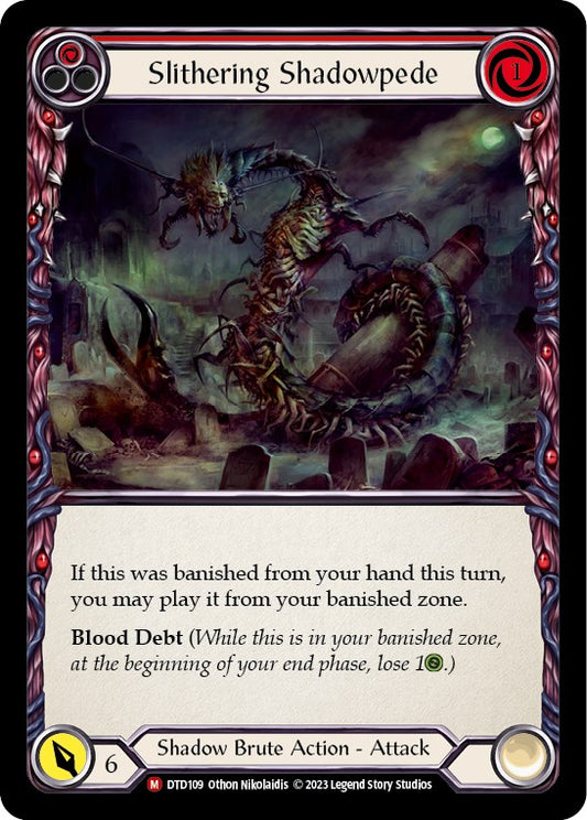 Flesh and Blood TCG: Slithering Shadowpede image
