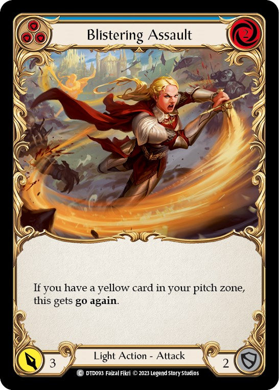 Flesh and Blood TCG: Blistering Assault (Blue) image