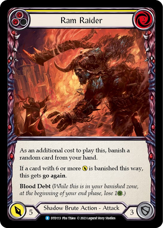 Flesh and Blood TCG: Ram Raider (Yellow) image