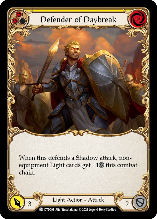 Flesh and Blood TCG: Defender of Daybreak (Yellow) image