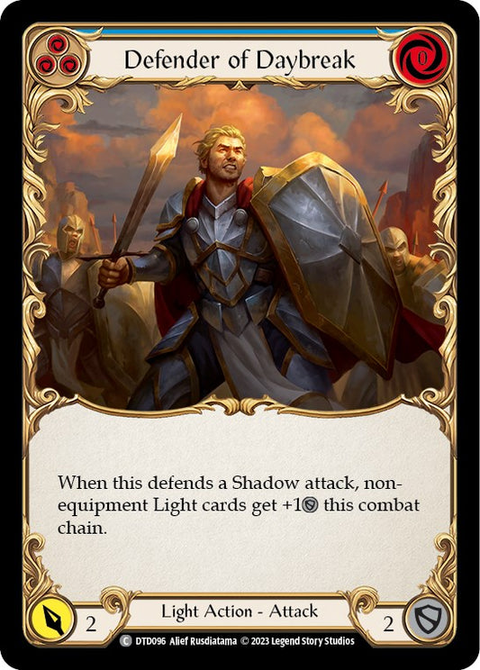 Flesh and Blood TCG: Defender of Daybreak (Blue) image