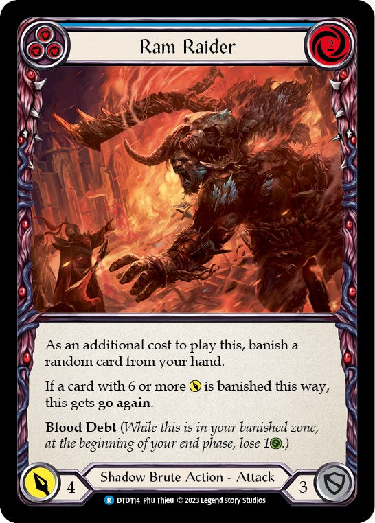 Flesh and Blood TCG: Ram Raider (Blue) image
