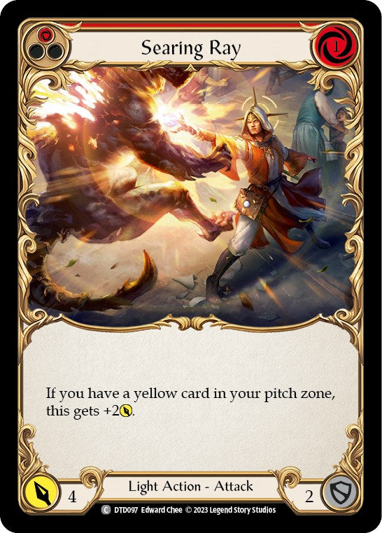 Flesh and Blood TCG: Searing Ray (Red) image