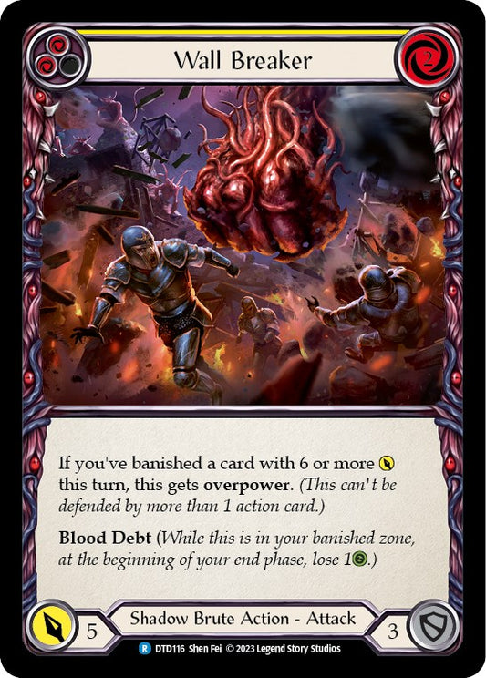 Flesh and Blood TCG: Wall Breaker (Yellow) image