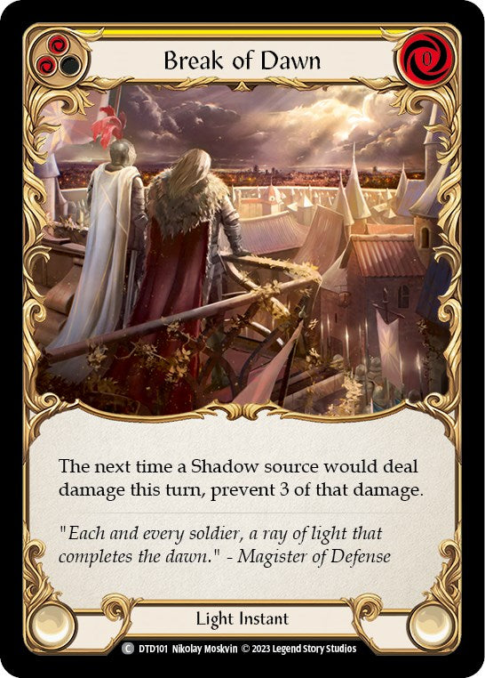 Flesh and Blood TCG: Break of Dawn (Yellow) image