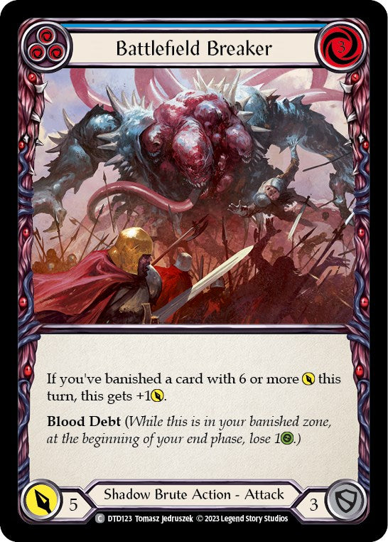 Flesh and Blood TCG: Battlefield Breaker (Blue) image