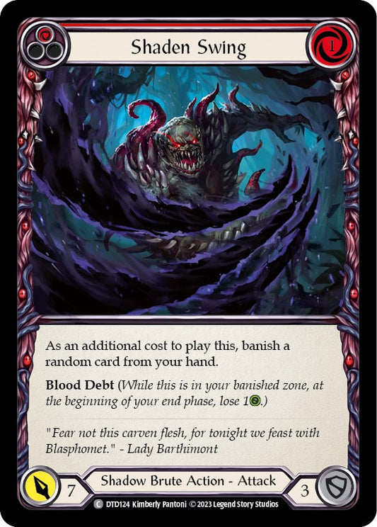 Flesh and Blood TCG: Shaden Swing (Red) image