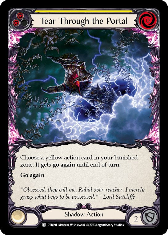 Flesh and Blood TCG: Tear Through the Portal (Yellow) image