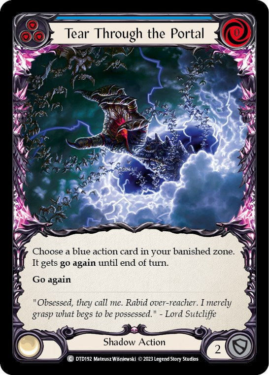 Flesh and Blood TCG: Tear Through the Portal (Blue) image