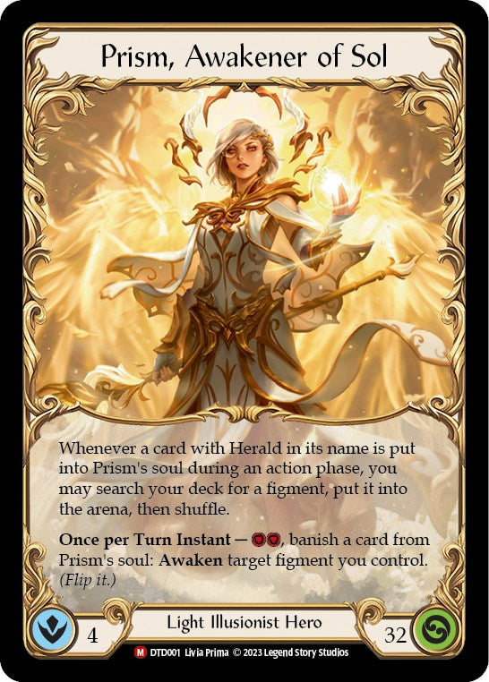 Flesh and Blood TCG: Prism, Awakener of Sol image