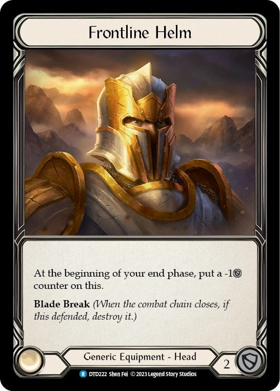 Flesh and Blood TCG: Frontline Helm image