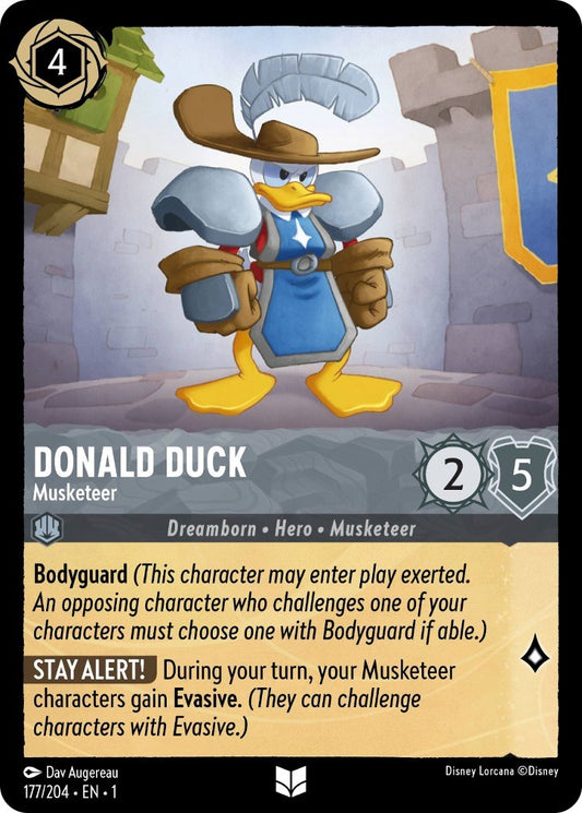 Disney Lorcana: Donald Duck - Musketeer card image