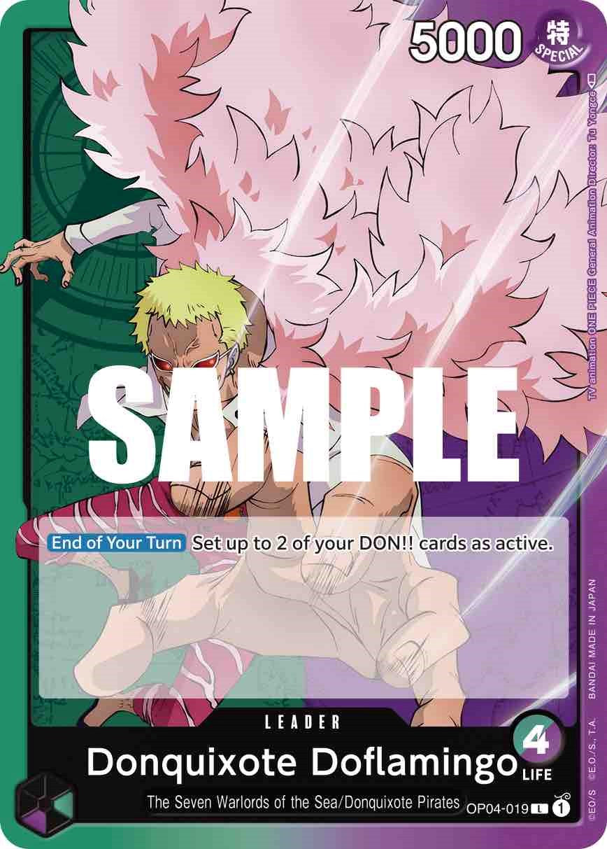 One Piece Card Game: Donquixote Doflamingo (019) card image