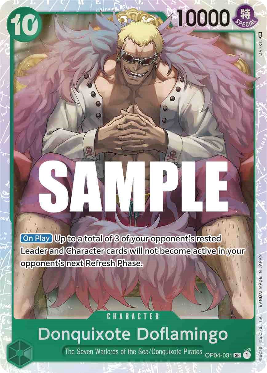 One Piece Card Game: Donquixote Doflamingo (031) card image