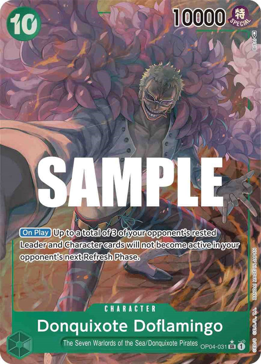 One Piece Card Game: Donquixote Doflamingo (031) (Alternate Art) card image