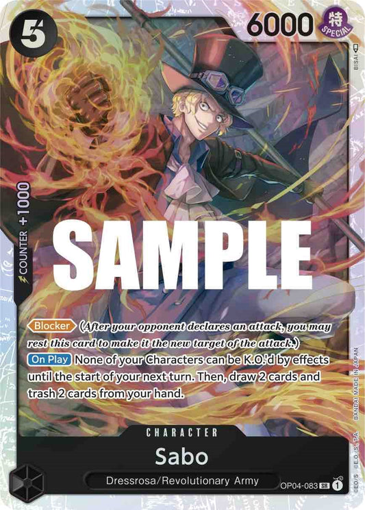 One Piece Card Game: Sabo card image