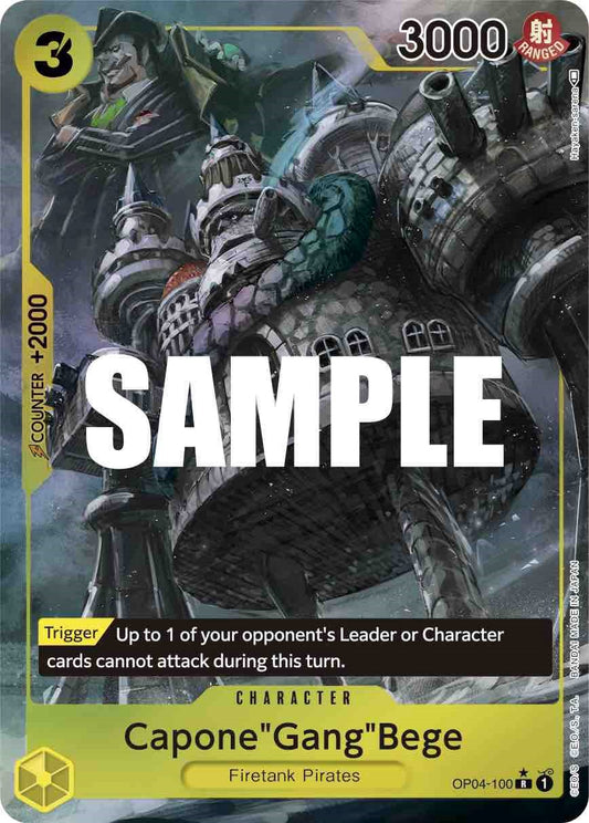 One Piece Card Game: Capone"Gang"Bege (Alternate Art) card image