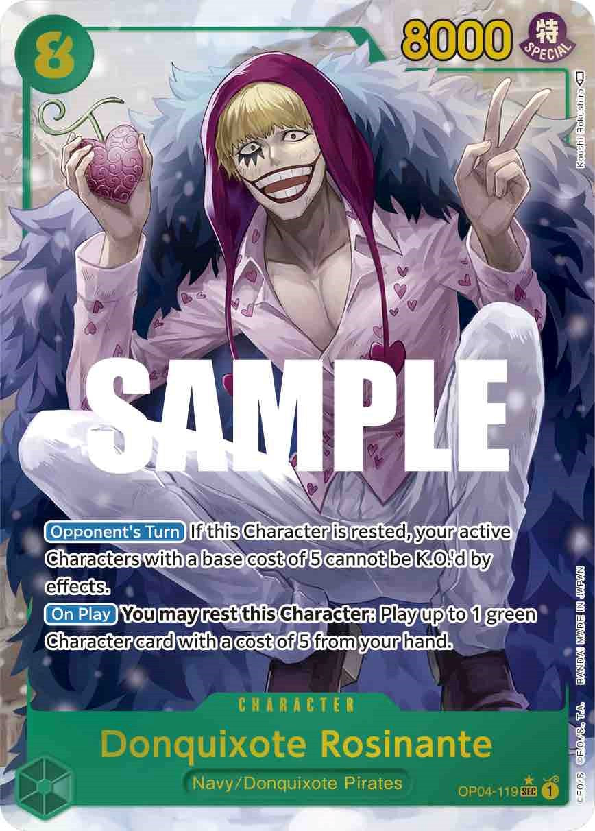 One Piece Card Game: Donquixote Rosinante (Alternate Art) card image