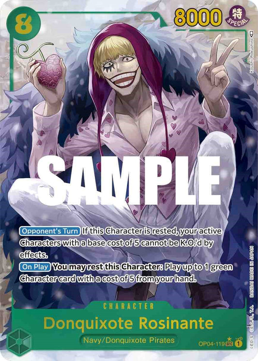 One Piece Card Game: Donquixote Rosinante (Alternate Art) card image