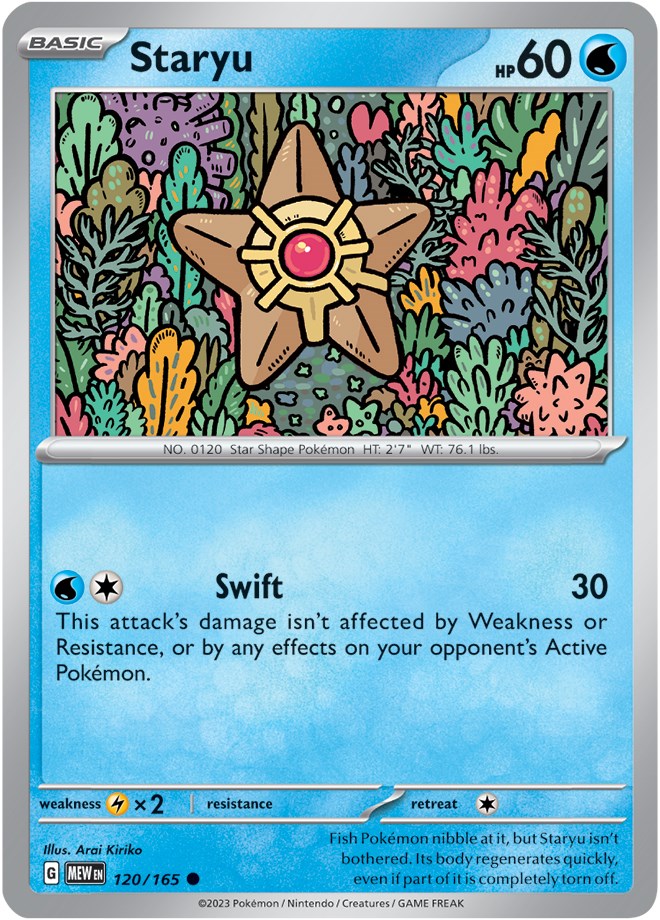 Pokemon: Staryu card image