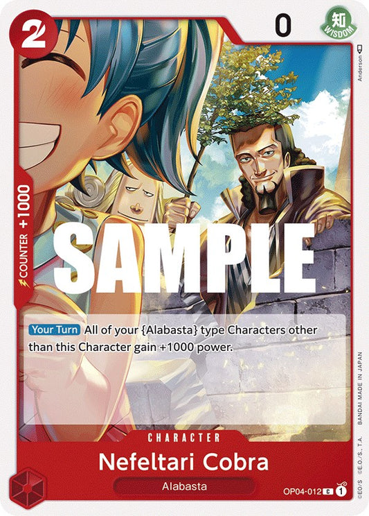One Piece Card Game: Nefeltari Cobra card image