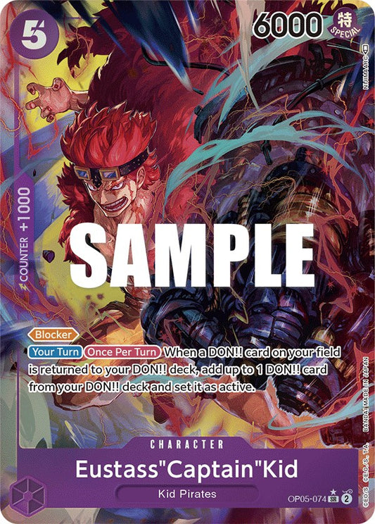 One Piece Card Game: Eustass"Captain"Kid (Alternate Art) card image