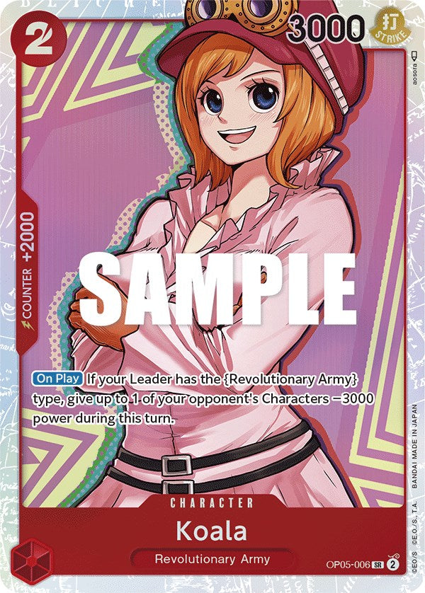 One Piece Card Game: Koala card image